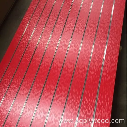 Slot Grooved MDF Board with 11 Aluminium Strips